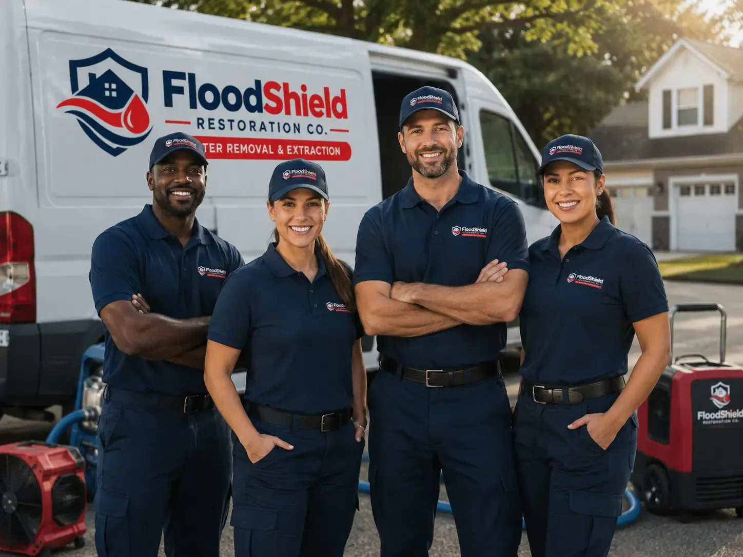 Flood Damage Restoration company in Hye, TX